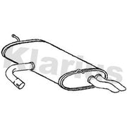 Klarius Box With Tail Pipe Rear VW1148Q