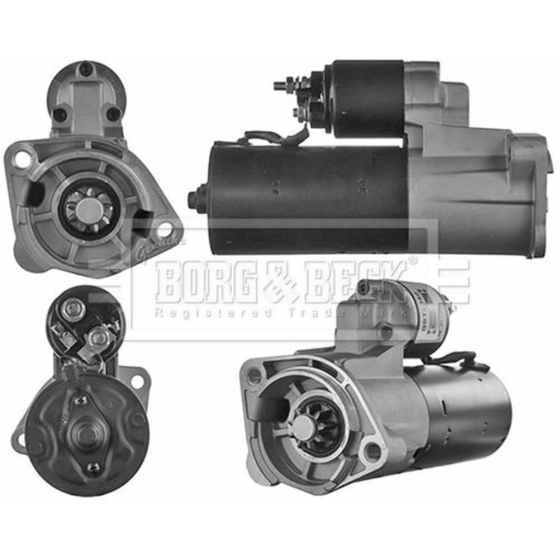 Borg & Beck Starter Motor 12V 1.8kW 9 Teeth BST2040