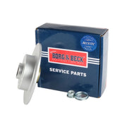 Borg & Beck 2 x Solid Rear Brake Discs BBD5838S