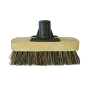 Faithfull Deck Scrub Broom Head 175mm (7in) Threaded Socket - FAIBRDECKSCR