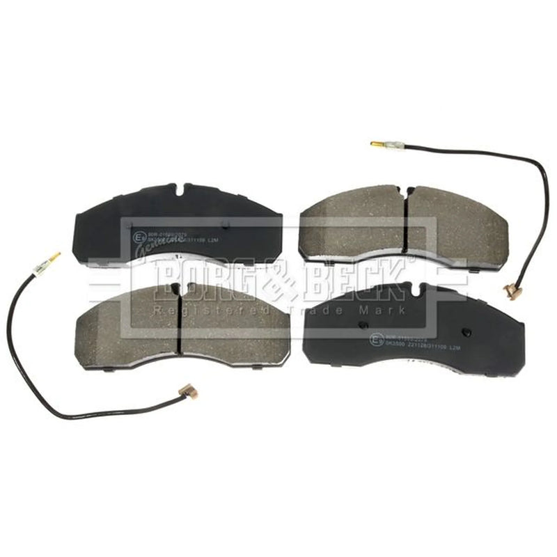 Borg & Beck 4 x Front Brake Pad Set BBP2195