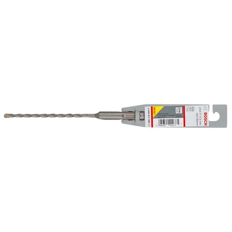 Bosch Powertool Accessories SDS plus-3 Drill Bit 6 x 100 x 160mm - 2608831008