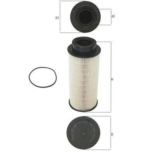 Mahle Fuel Filter Element KX 182D