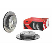 Brembo Xtra 2 x Perforated/Vented Rear Brake Discs 09.A198.1X