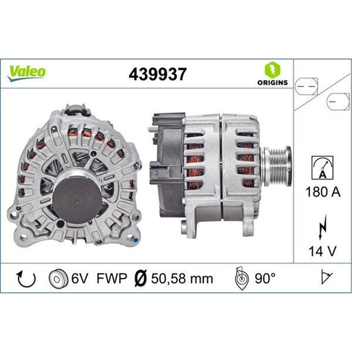 Valeo Car Alternator 12V 439937