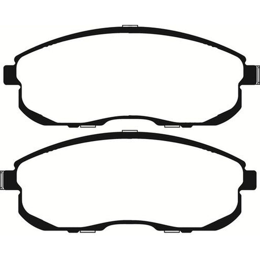 Abtex Front Brake Pad Set PLU2176