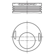 Mahle Piston Cylinder Bore = 90mm 002 17 22