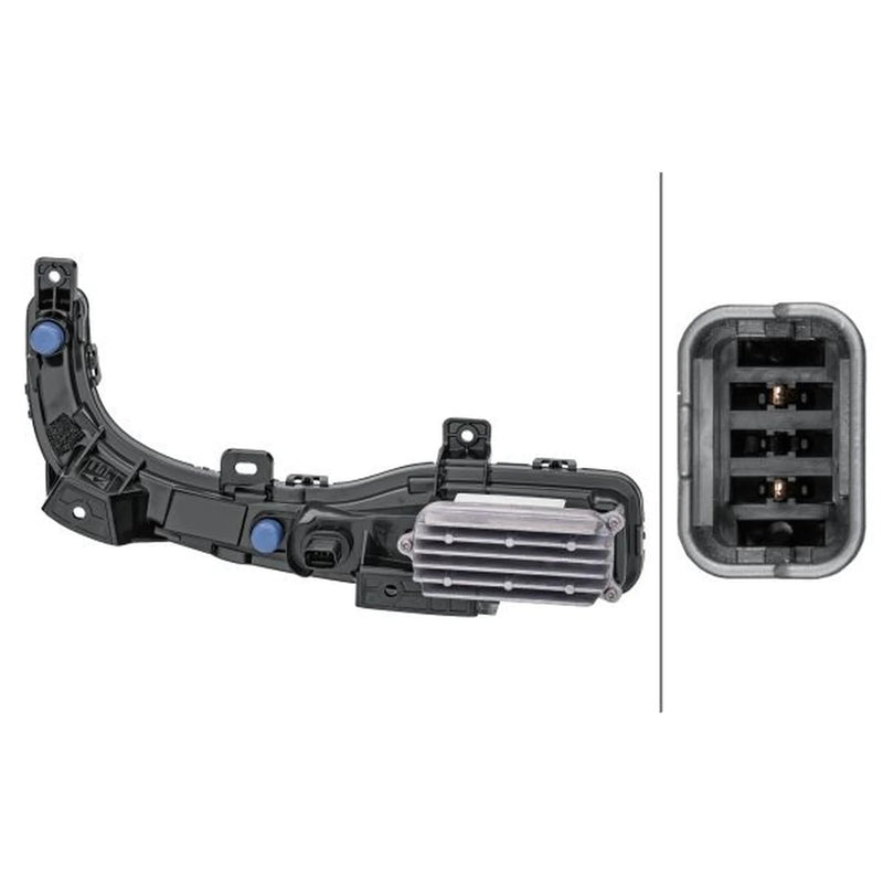 Hella Daytime Running Light LED Left 2PT 013 123-011