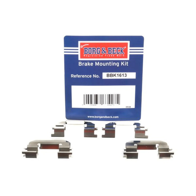 Borg & Beck Brake Pad Accessory Fitting Kit Front BBK1613