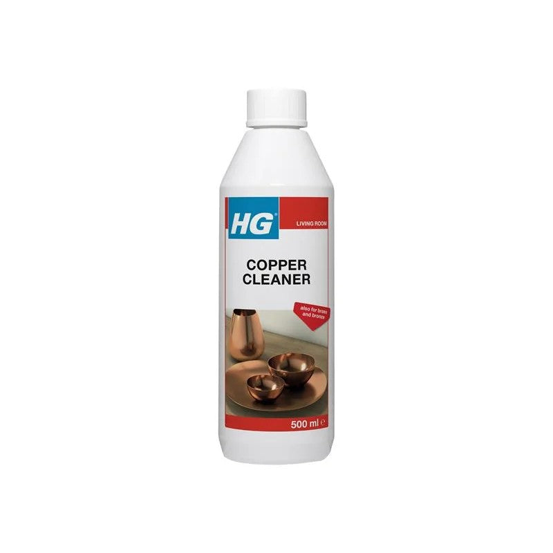 H G Copper Cleaner 0.5L - Restores Shine to Copper, Brass, Bronze