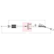 Apec Handbrake Cable Front CAB1924