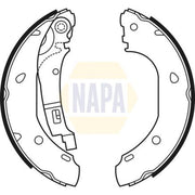 NAPA Brake Shoe Set Axle Kit NBS1052