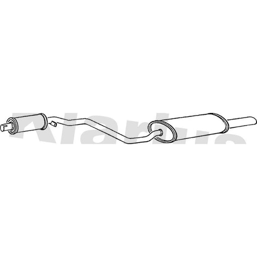 Klarius Box With Tail Pipe Rear PS3K