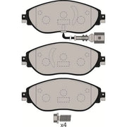 Juratek Front Brake Pad Set JCP8099