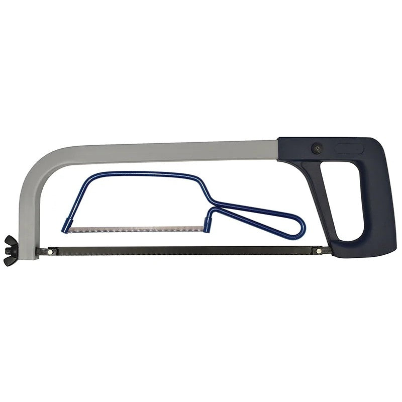Faithfull Handyman Hacksaw 300mm (12in) Plus Junior Saw 150mm (6in) - FAIHS300AV