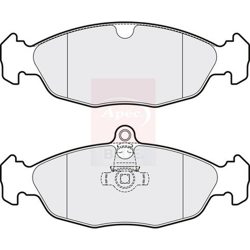 Apec Rear Brake Pad Set PD3448