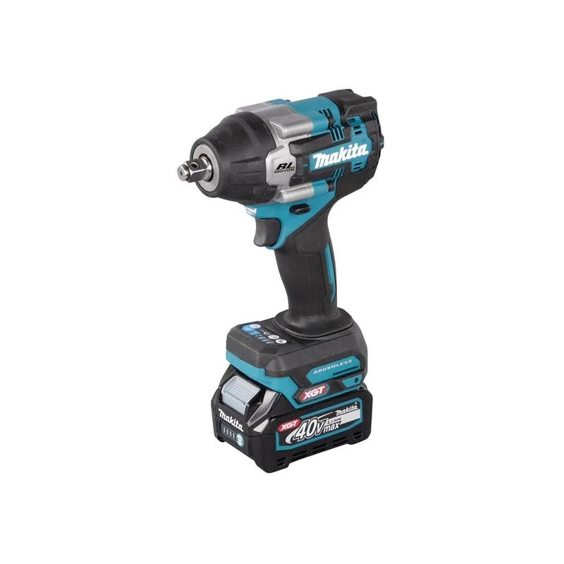 Makita TW007GD201 XGT 40Vmax BL Impact Wrench 40V 2 x 2.5Ah Li-ion - TW007GD201