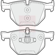 Apec Rear Brake Pad Set PD3338