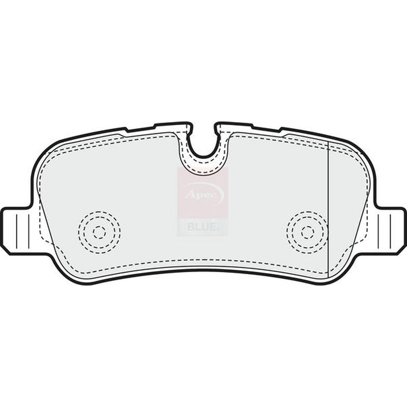Apec Rear Brake Pad Set PD3086