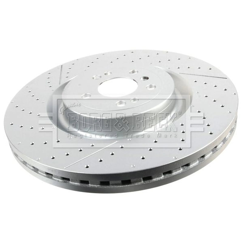 Borg & Beck 2 x / Front Brake Discs BBD6127S
