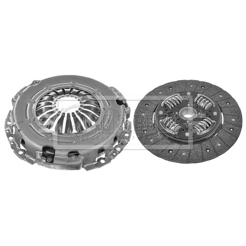 Borg & Beck Clutch Kit Set 3pc 240mm HK7645