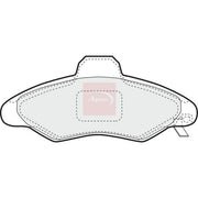 Apec Front Brake Pad Set PAD1021