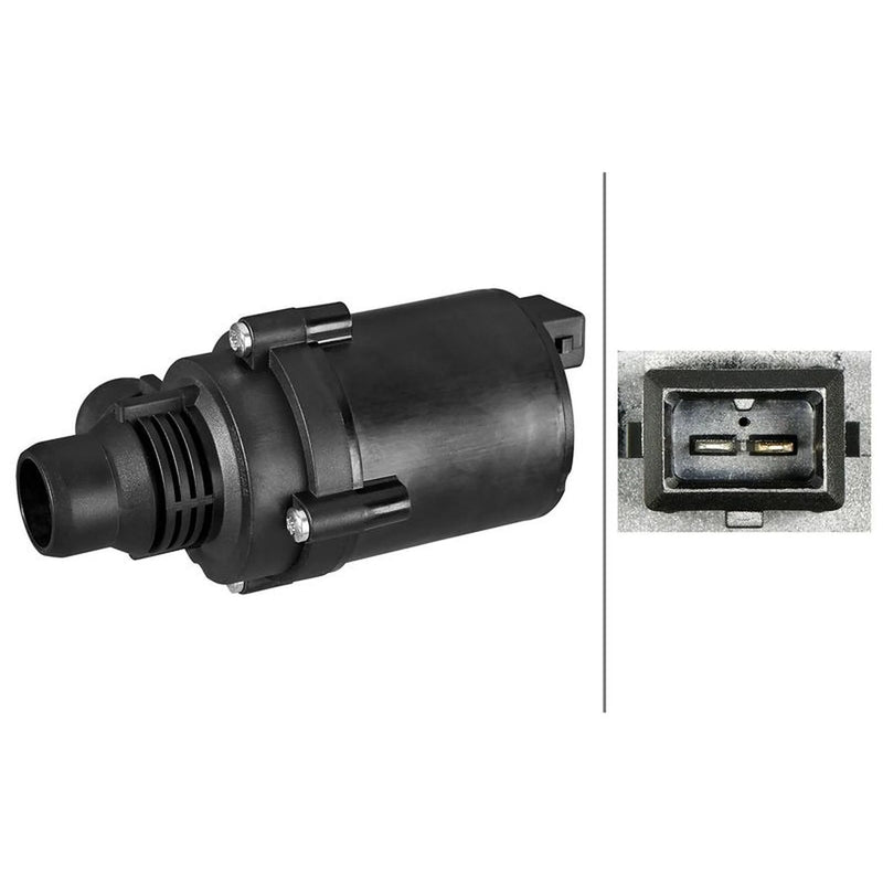 Hella Auxiliary Coolant Water Pump 8TW 358 304-651