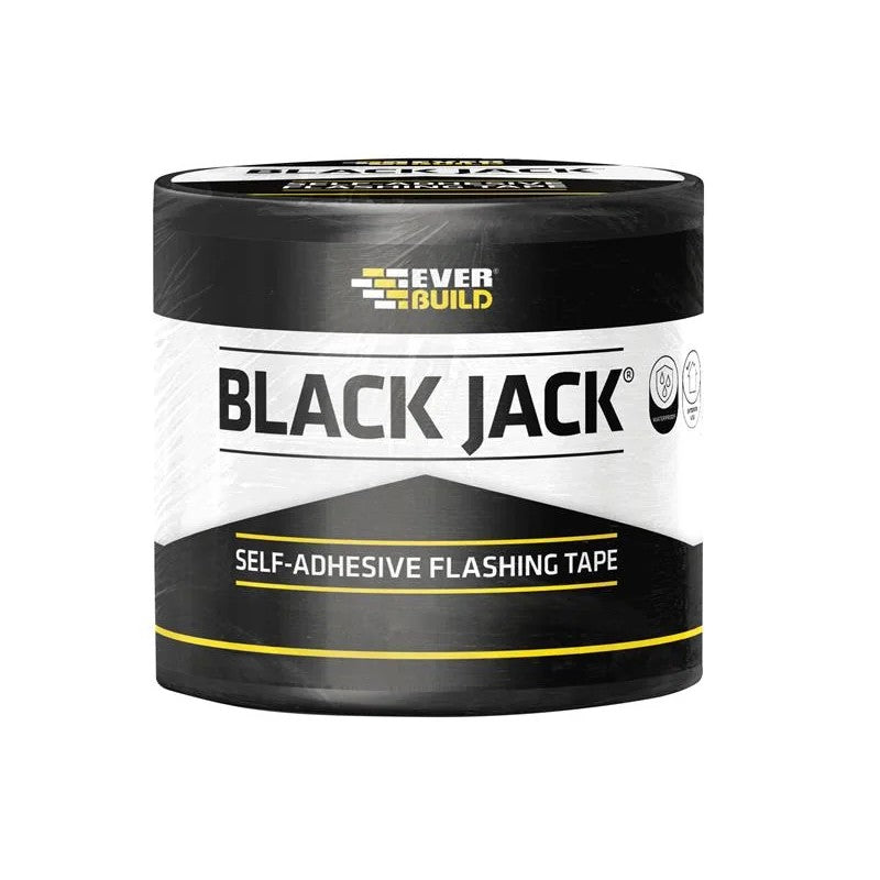 Everbuild Sika Black Jack Flashing Tape 100mm x 3m
