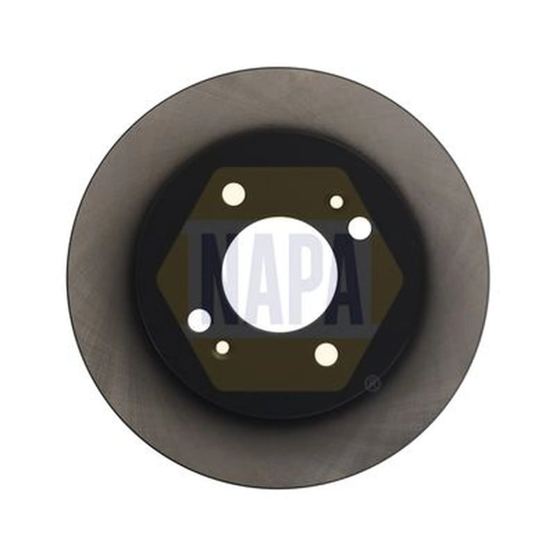 NAPA 2 x Solid Rear Brake Discs NBD5241