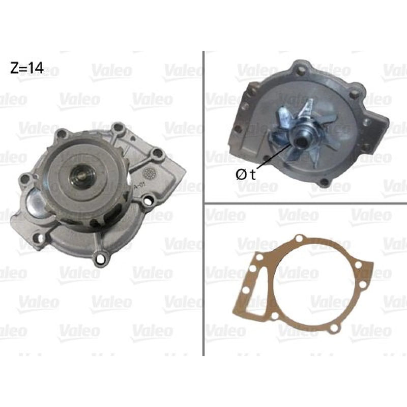 Valeo Engine Cooling Water Pump 506588