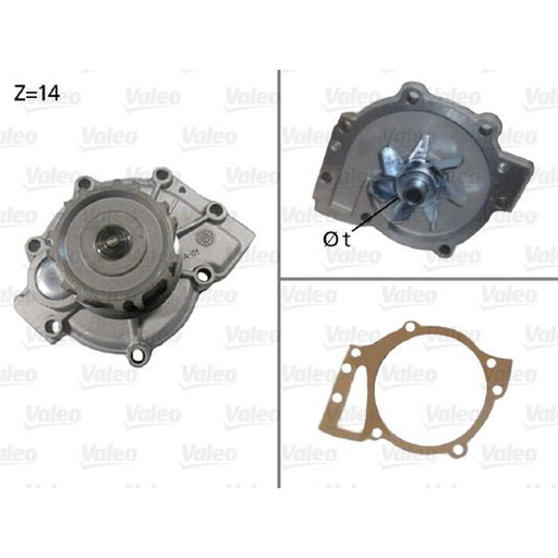 Valeo Engine Cooling Water Pump 506588