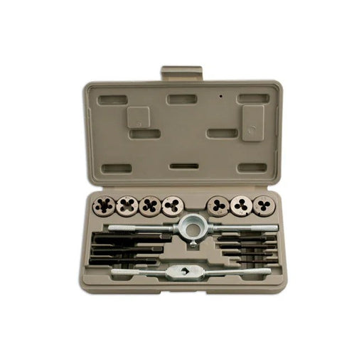 Laser Tools Metric Tap & Die Set 16pc - PL