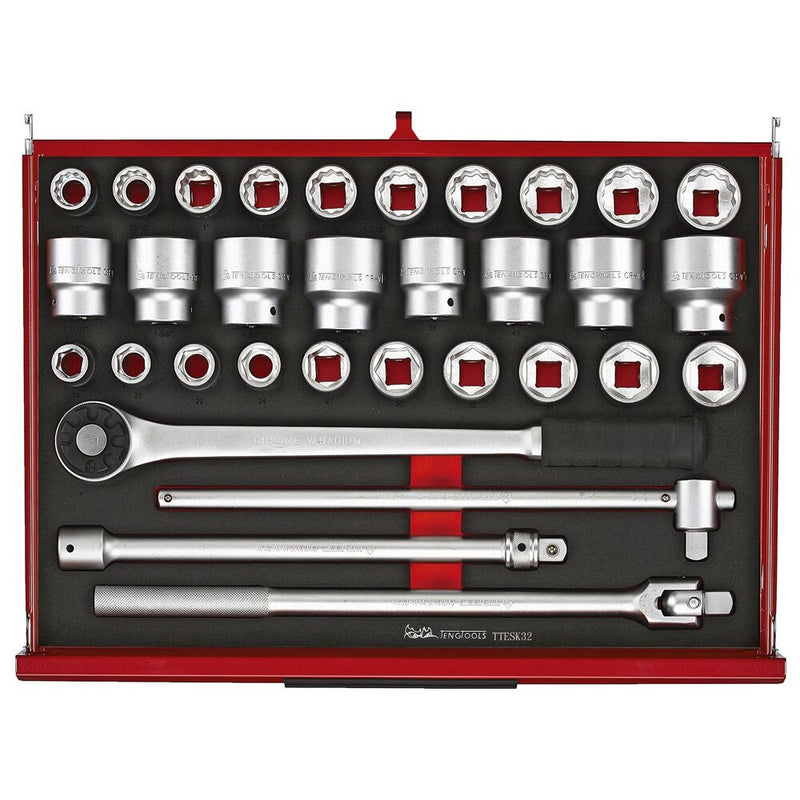 Teng Tools Mobile Tool Kit TKS26R528F 528 Pieces Red