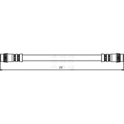 Apec Brake Hydraulic Hose Line Rear Right HOS3461
