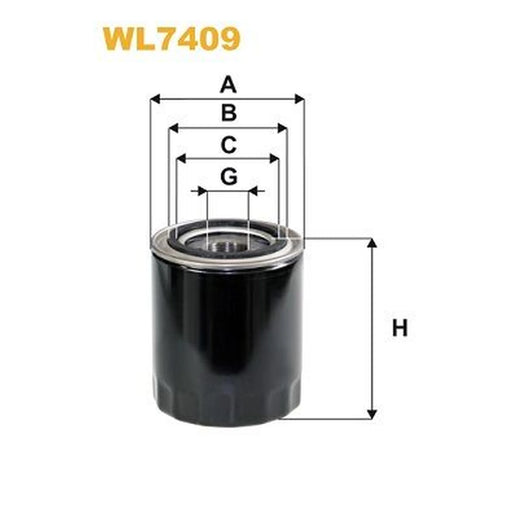 WIX Engine Oil Filter WL7409