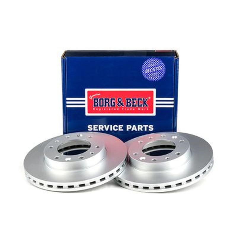 Borg & Beck 2 x Vented Front Brake Discs BBD5546