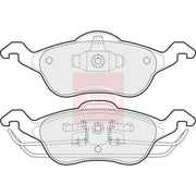 Apec Front Brake Pad Set PAD1034