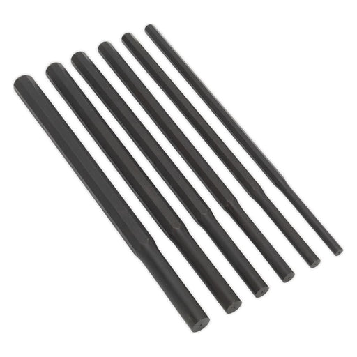 Sealey Parallel Pin Punch Set 6pc Heavy-Duty Metric AK91226 Sealey  - Town Parts