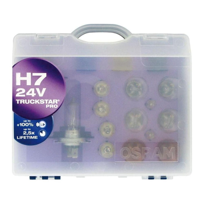 Osram TRUCKSTAR PRO spare lamp box H7, halogen headlamps, 24 V truck, CLK H7TSP, Osram  - Town Parts