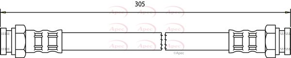Apec Brake Hydraulic Hose Line Rear