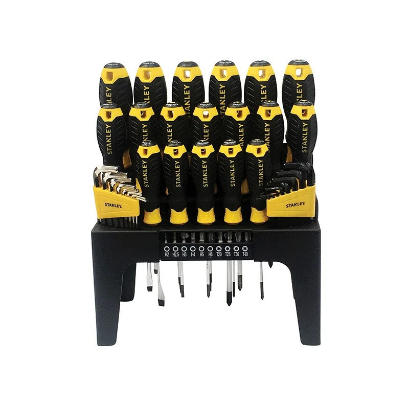STANLEY® Hand Tools Screwdriver Set in Rack, 44 Piece - STHT0-74958