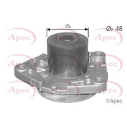 Apec Engine Cooling Water Pump AWP1080