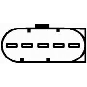 Hella MAF Sensor (Mass Air Flow) 8ET 009 142-711
