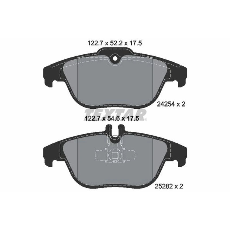 Textar Rear Brake Pad Set 2425401