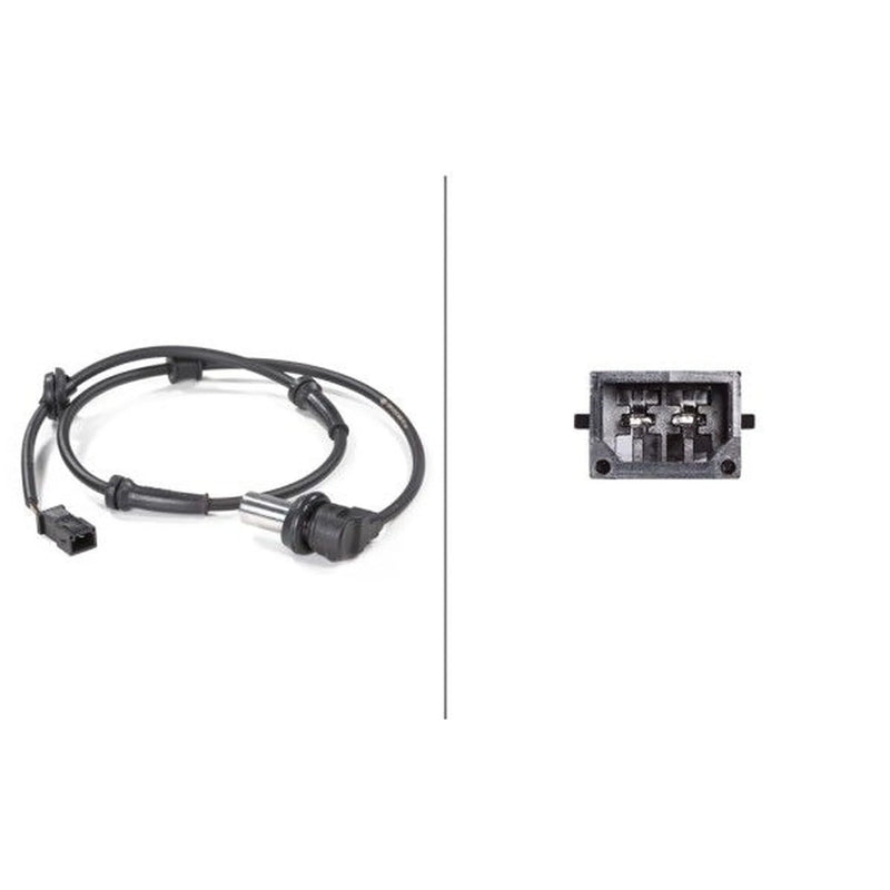 Hella ABS Wheel Speed Sensor Rear Right 6PU 012 806-151