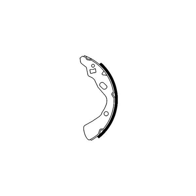 Textar Brake Shoe Set Axle Kit 91039700