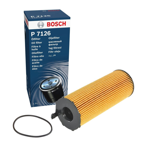 Bosch Car Oil Filter P7126 Fits Land Rover Range Rover Sport Td - 3.6 - 06-12 F0 Bosch  - Town Parts