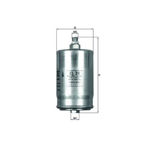 Mahle Fuel Filter Element KL 38