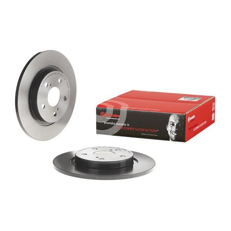 Brembo 2 x Solid Rear Brake Discs 08.B045.11