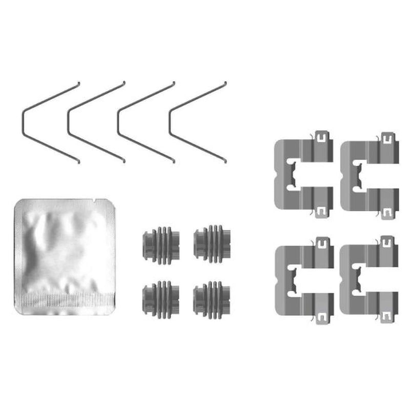 Textar Brake Pad Accessory Fitting Kit Rear 82553800